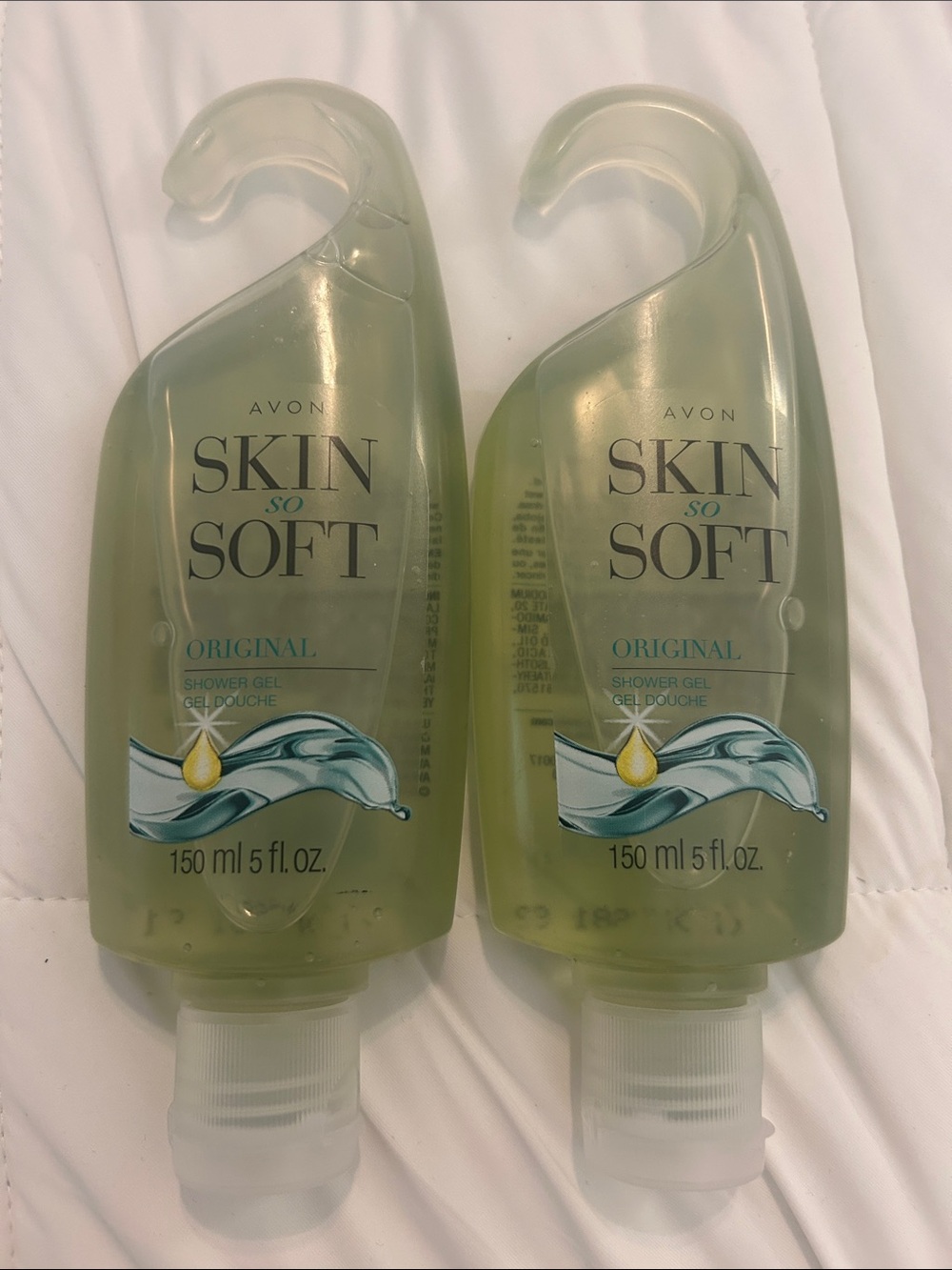 Avon Skin So Soft Original Green Shower Gels (2-Pack)